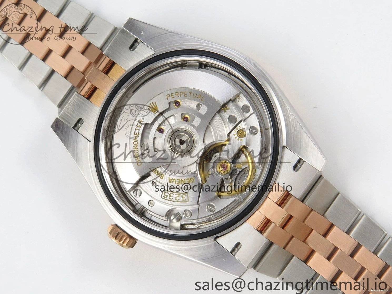 0520 DateJust 41 126331 SS RG ARF 1:1 Best Edition White Stick Dial on Jubilee Bracelet SH3235 (Weighted) StreetReady 199